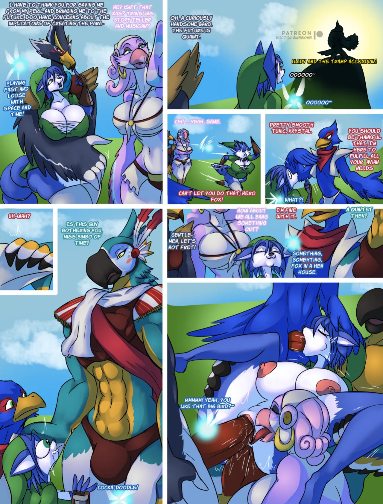 [Docter Awesome] Basque Comic: Krystal Fucks Up Ch.1-4 (Ongoing)