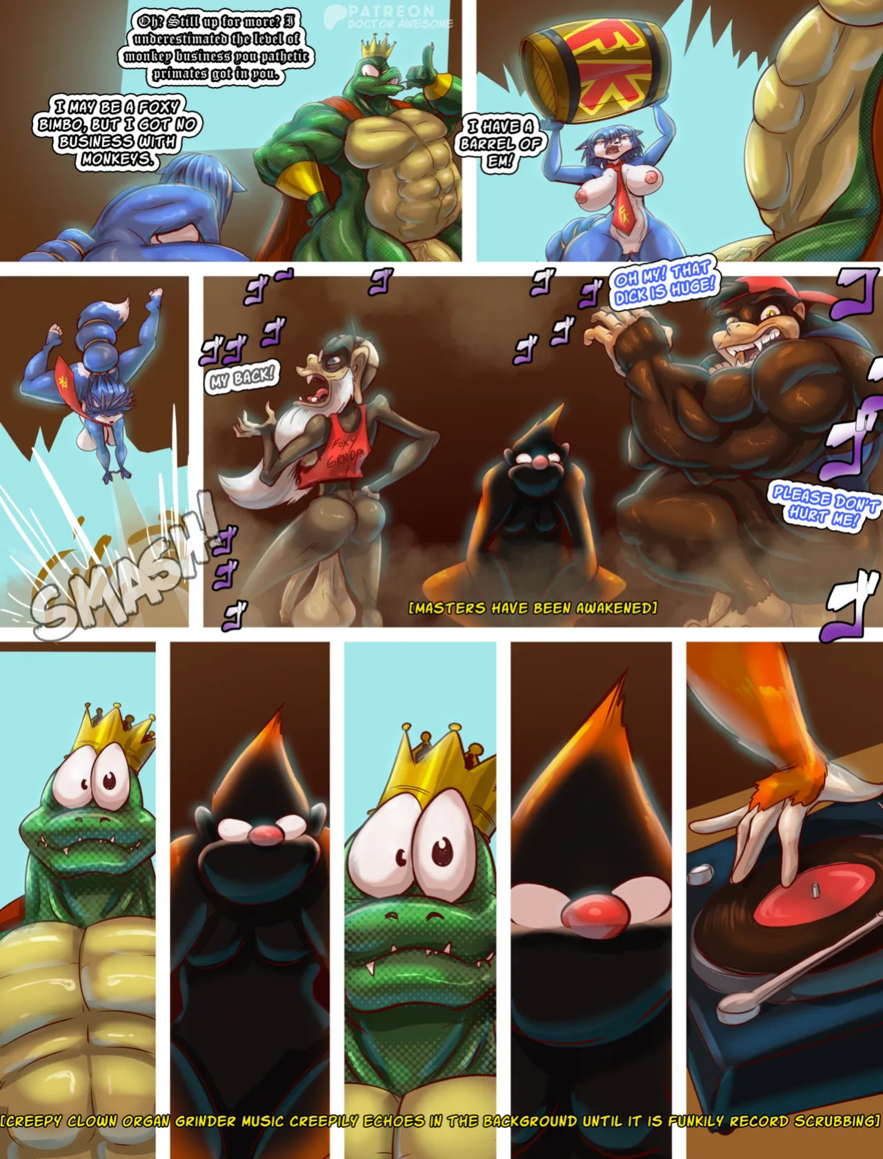 [Docter Awesome] Basque Comic: Krystal Fucks Up Ch.1-4 (Ongoing)