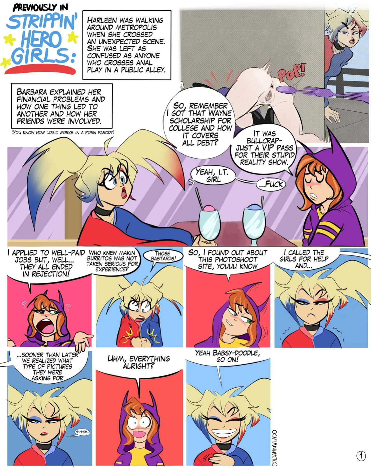 [Vlado] Strippin' Hero Girls (DC SuperHero Girls)