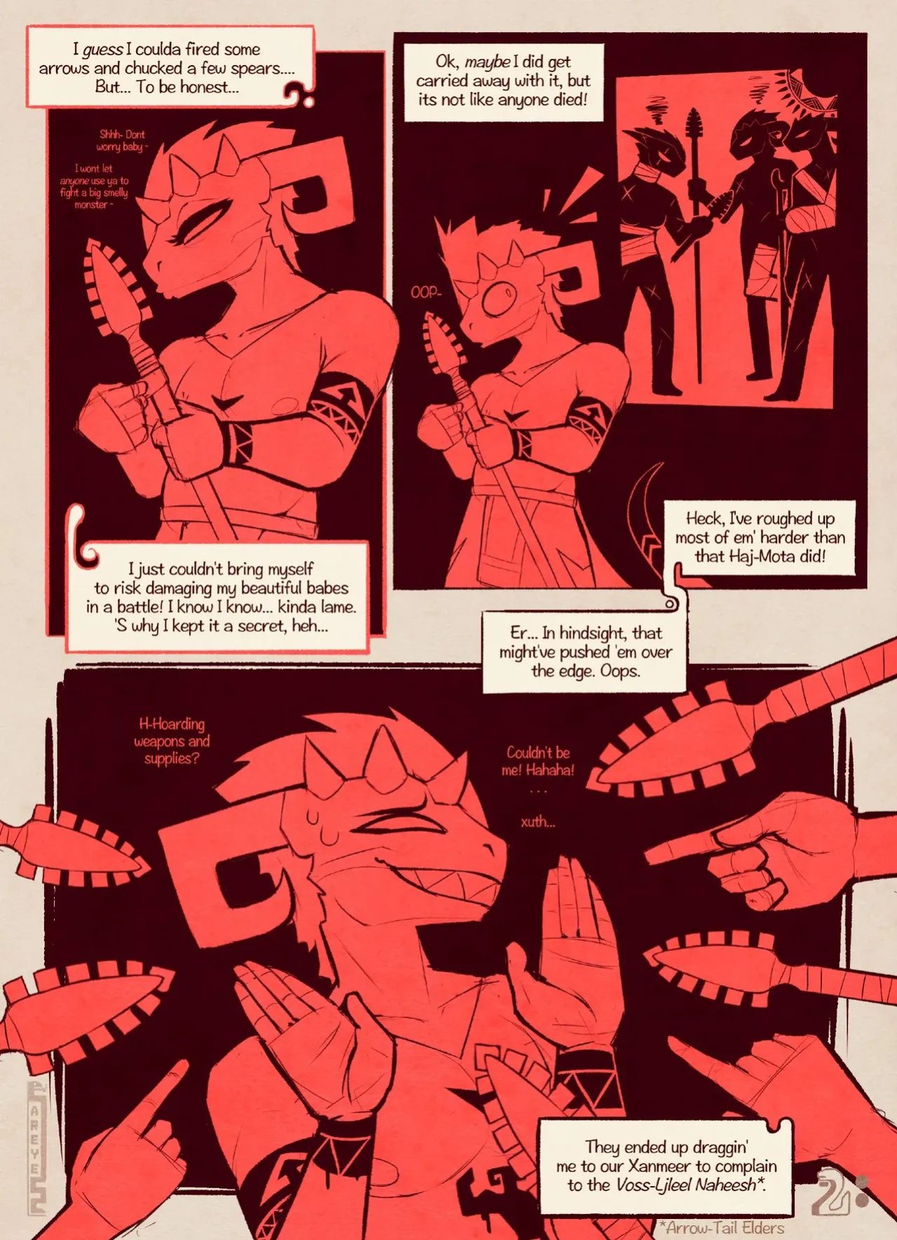 [Areye] Feminization Backstory