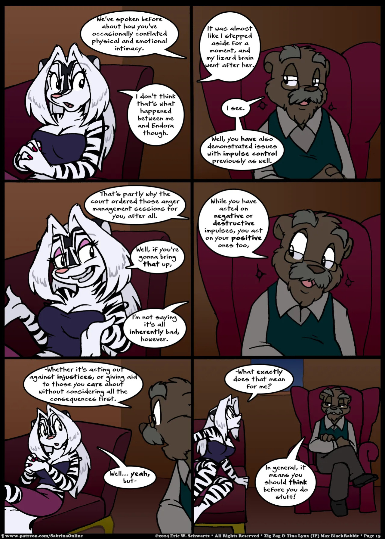 [Eric W. Schwartz] Sabrina Online - Stripes and Links