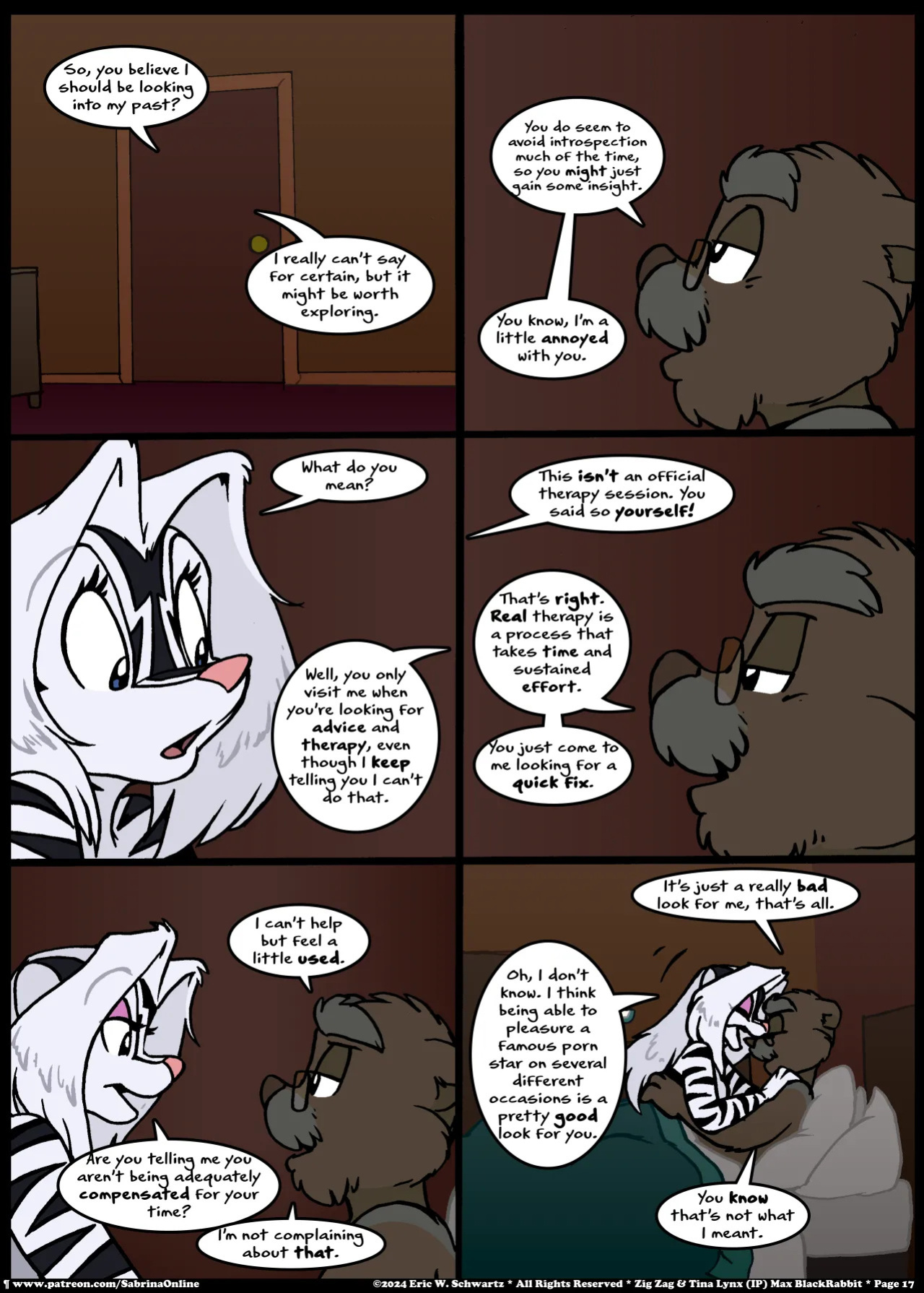 [Eric W. Schwartz] Sabrina Online - Stripes and Links