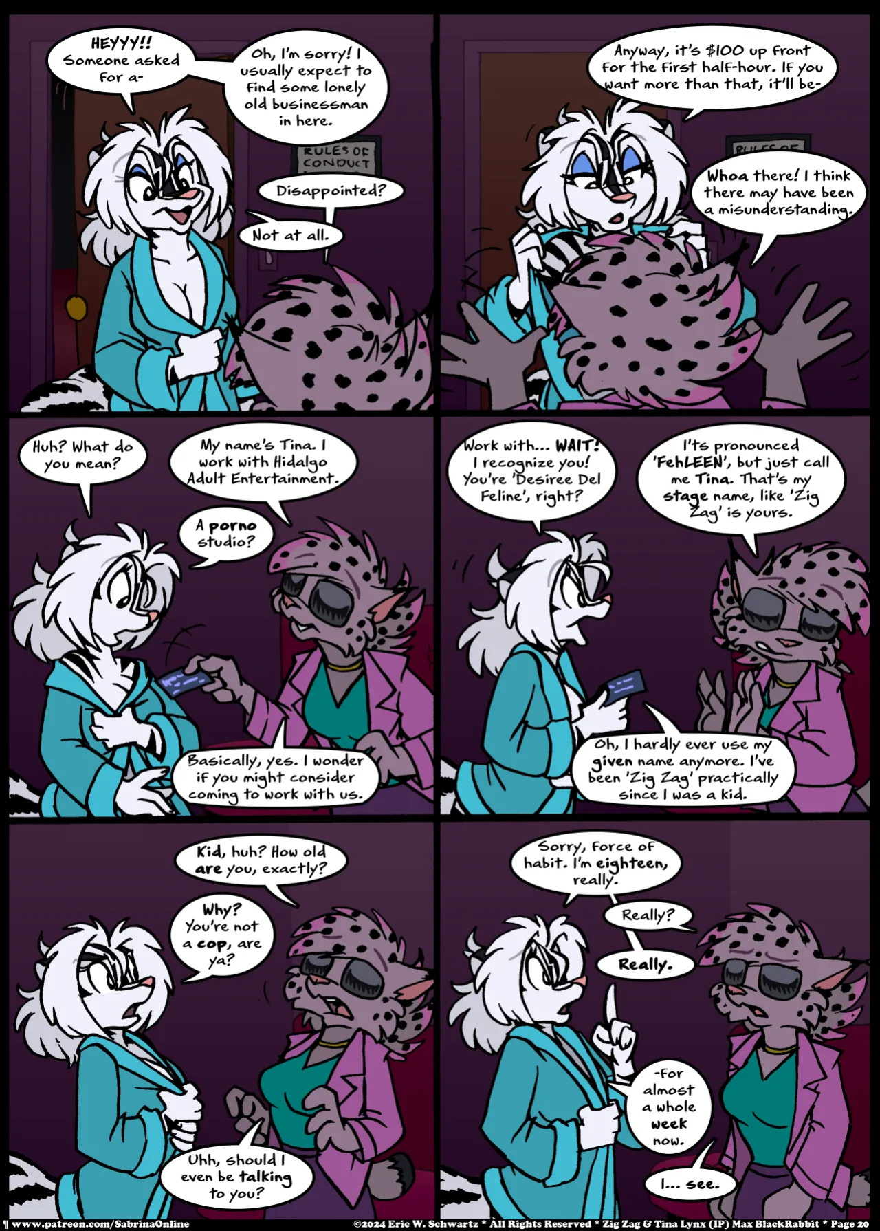 [Eric W. Schwartz] Sabrina Online - Stripes and Links