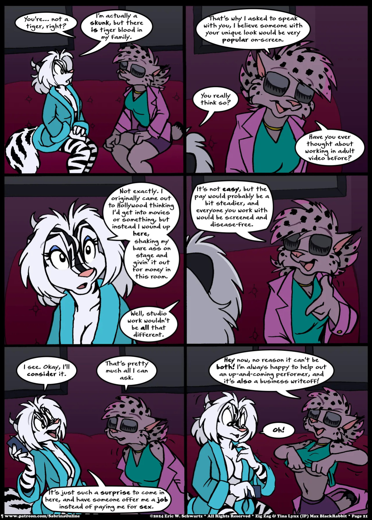 [Eric W. Schwartz] Sabrina Online - Stripes and Links