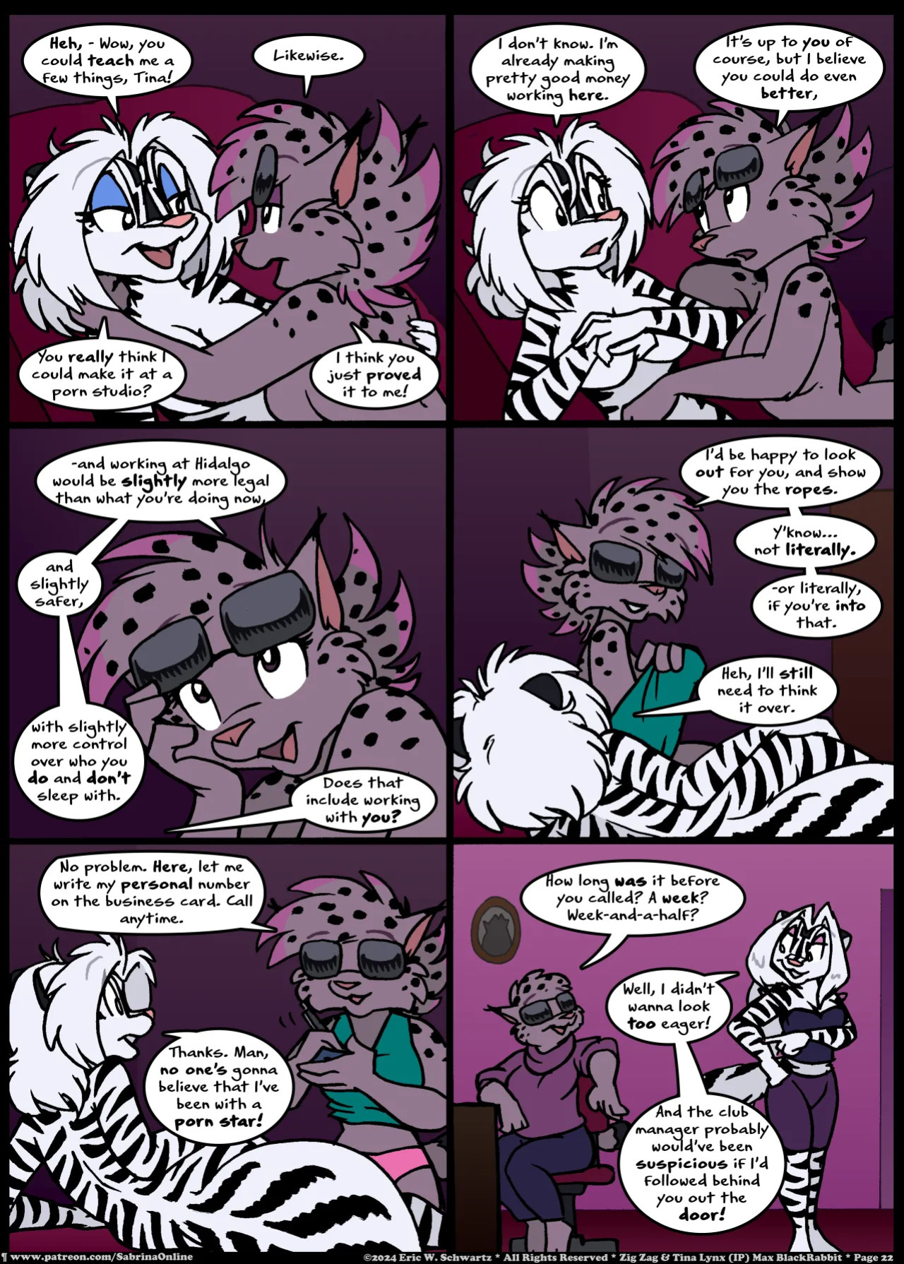 [Eric W. Schwartz] Sabrina Online - Stripes and Links