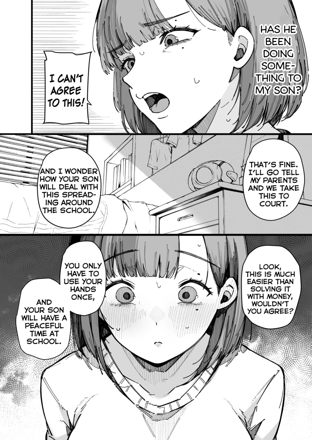 [BlossomSphere (Sakurayu Hal)] Hahaoya de Irarenaku Natta Watashi. | Why I Could No Longer Be A Mother [English] [Digital]