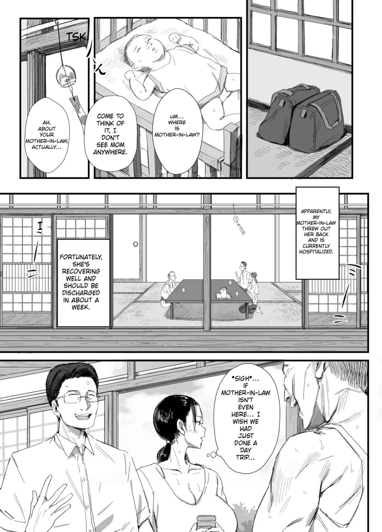 [Onodera] A Perverted Father-in-Law Living in the Countryside and His Daughter-in-Law Raising Children