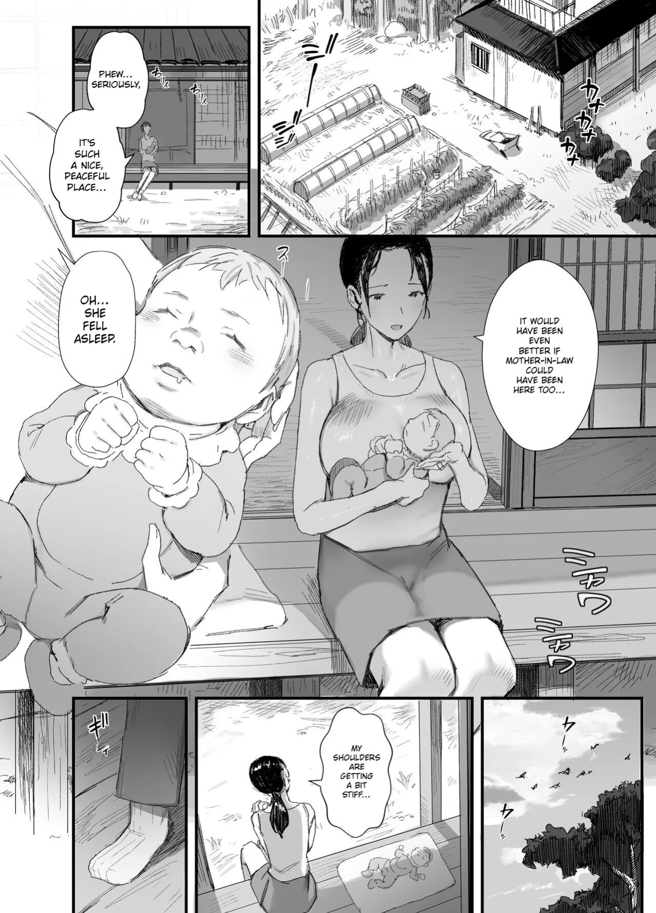 [Onodera] A Perverted Father-in-Law Living in the Countryside and His Daughter-in-Law Raising Children