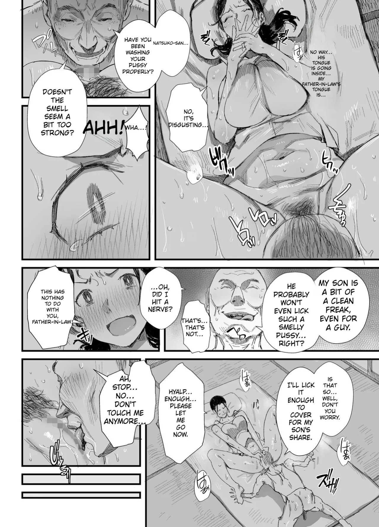 [Onodera] A Perverted Father-in-Law Living in the Countryside and His Daughter-in-Law Raising Children
