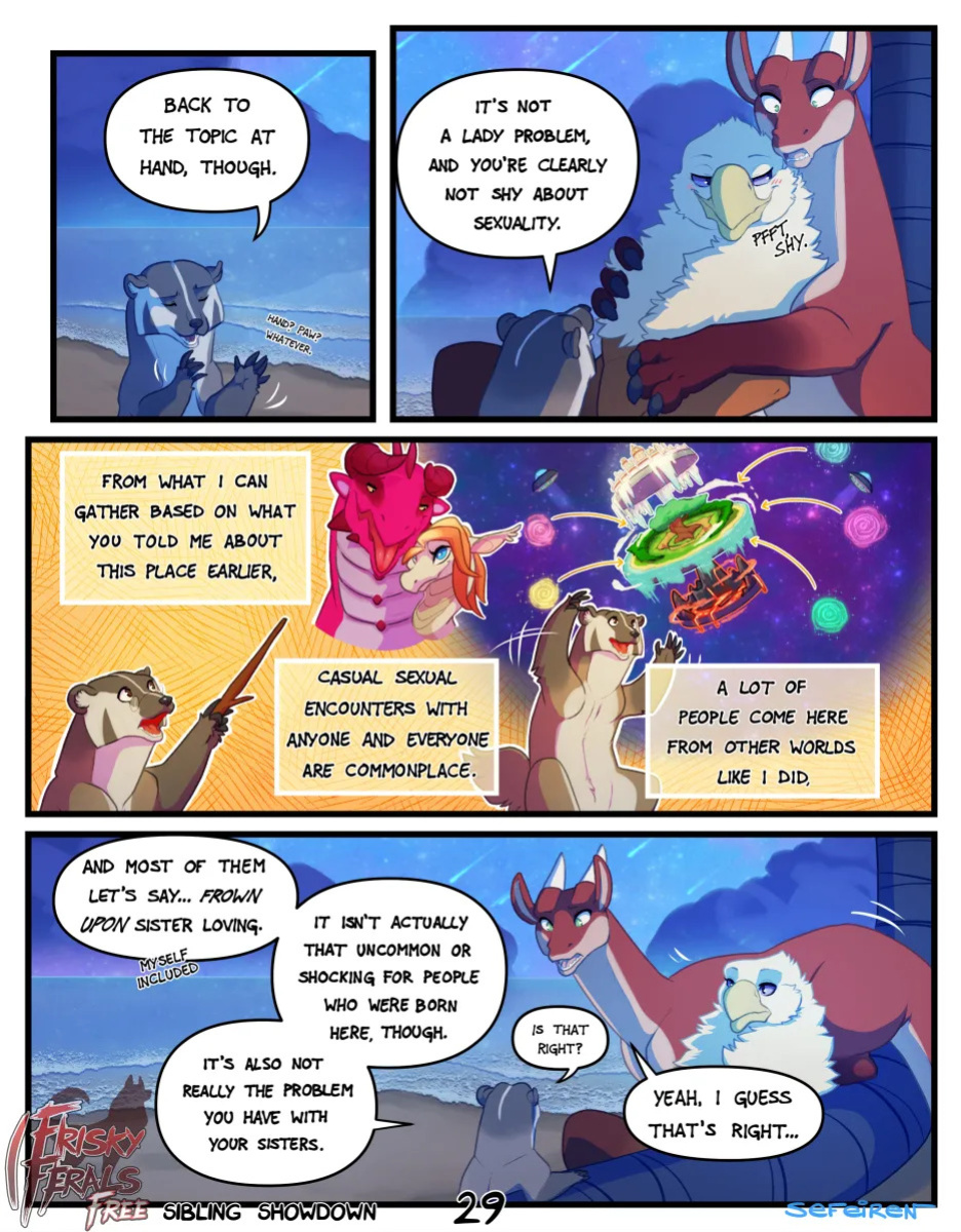 [Sefeiren] Frisky Ferals - Sibling Showdown (Ongoing)