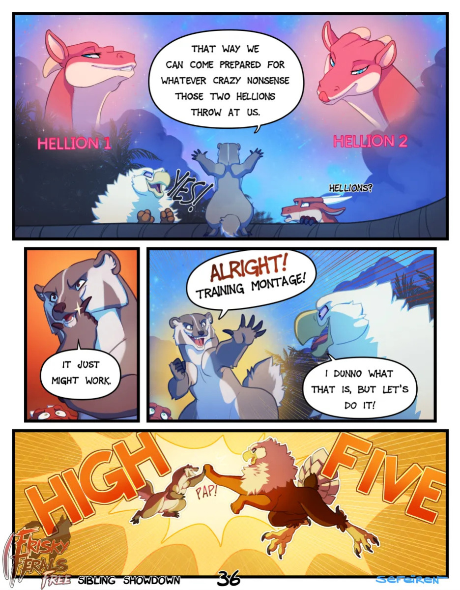 [Sefeiren] Frisky Ferals - Sibling Showdown (Ongoing)