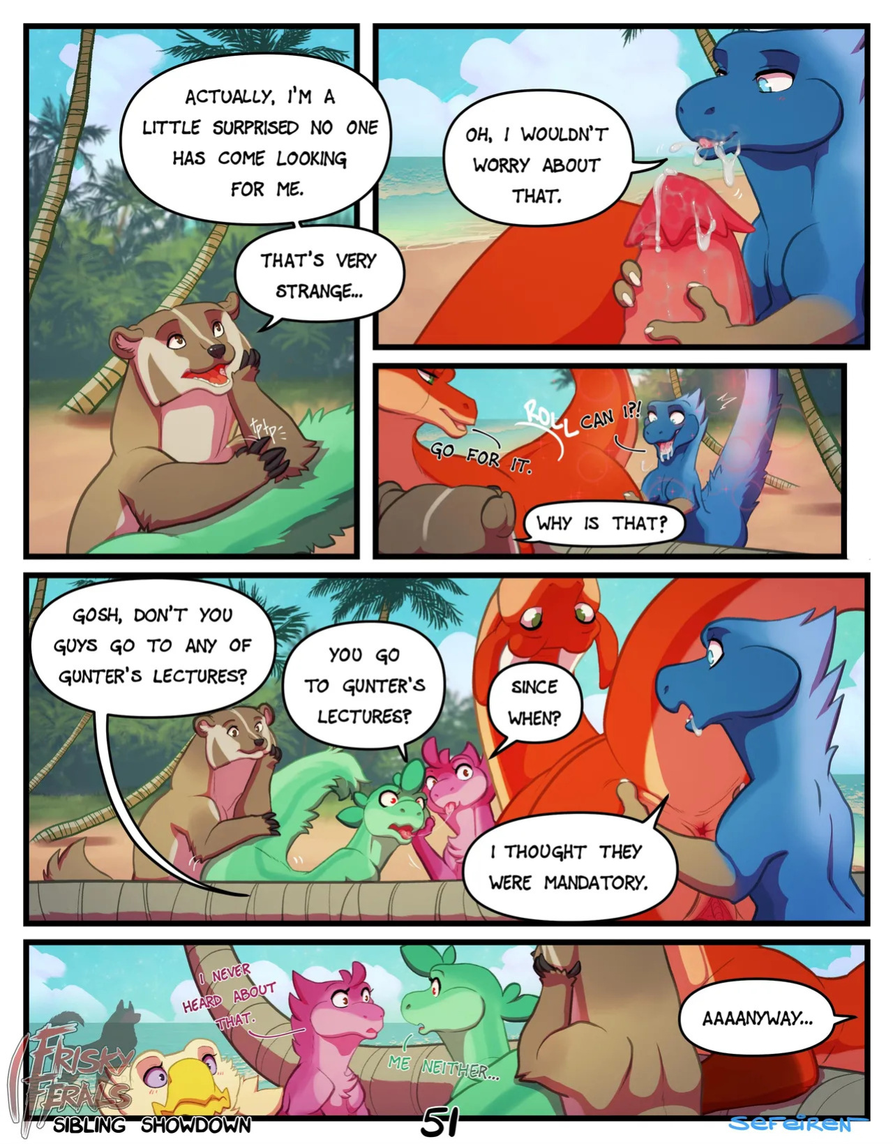 [Sefeiren] Frisky Ferals - Sibling Showdown (Ongoing)