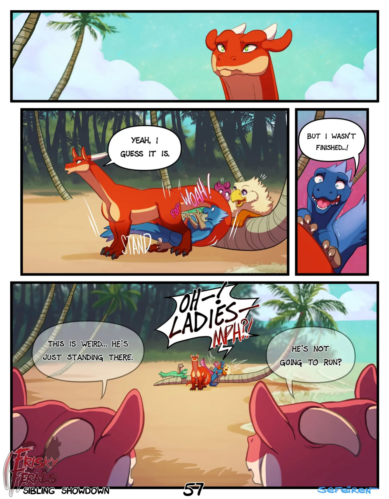 [Sefeiren] Frisky Ferals - Sibling Showdown (Ongoing)
