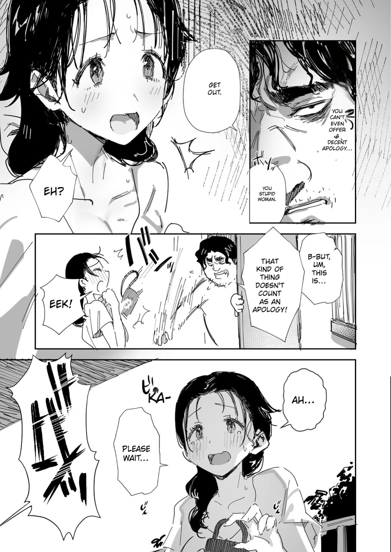 [Onodera] A Kind-Hearted, Foolish, Big-Breasted Housewife Is Seduced By Her Neighbor, A Man With A Trashy Apartment