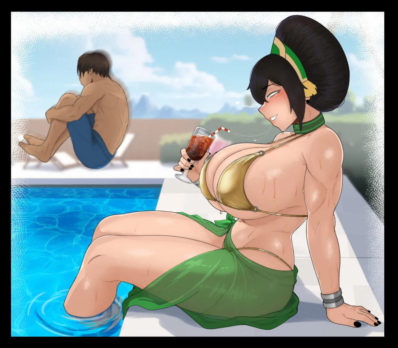 [Escriba] Sokka x Toph (Avatar: The Last Airbender)
