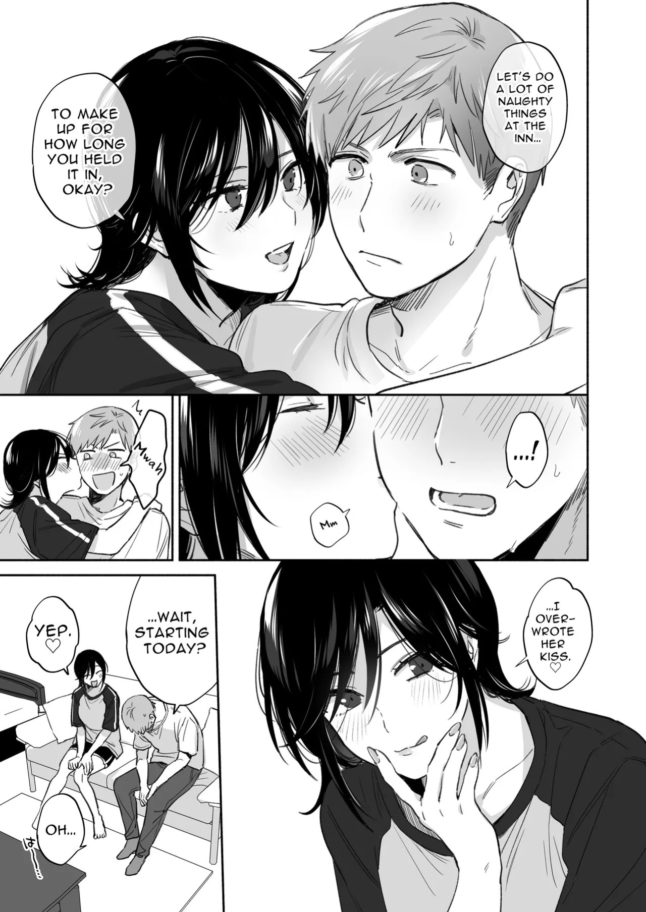 [Secret Alpaca Farm (Meeo)] If I Have a Chance, I Want to Warp My Boyfriend's Fetishes! ~Lovey-dovey Trip to the Hotsprings~ [English] [Digital]