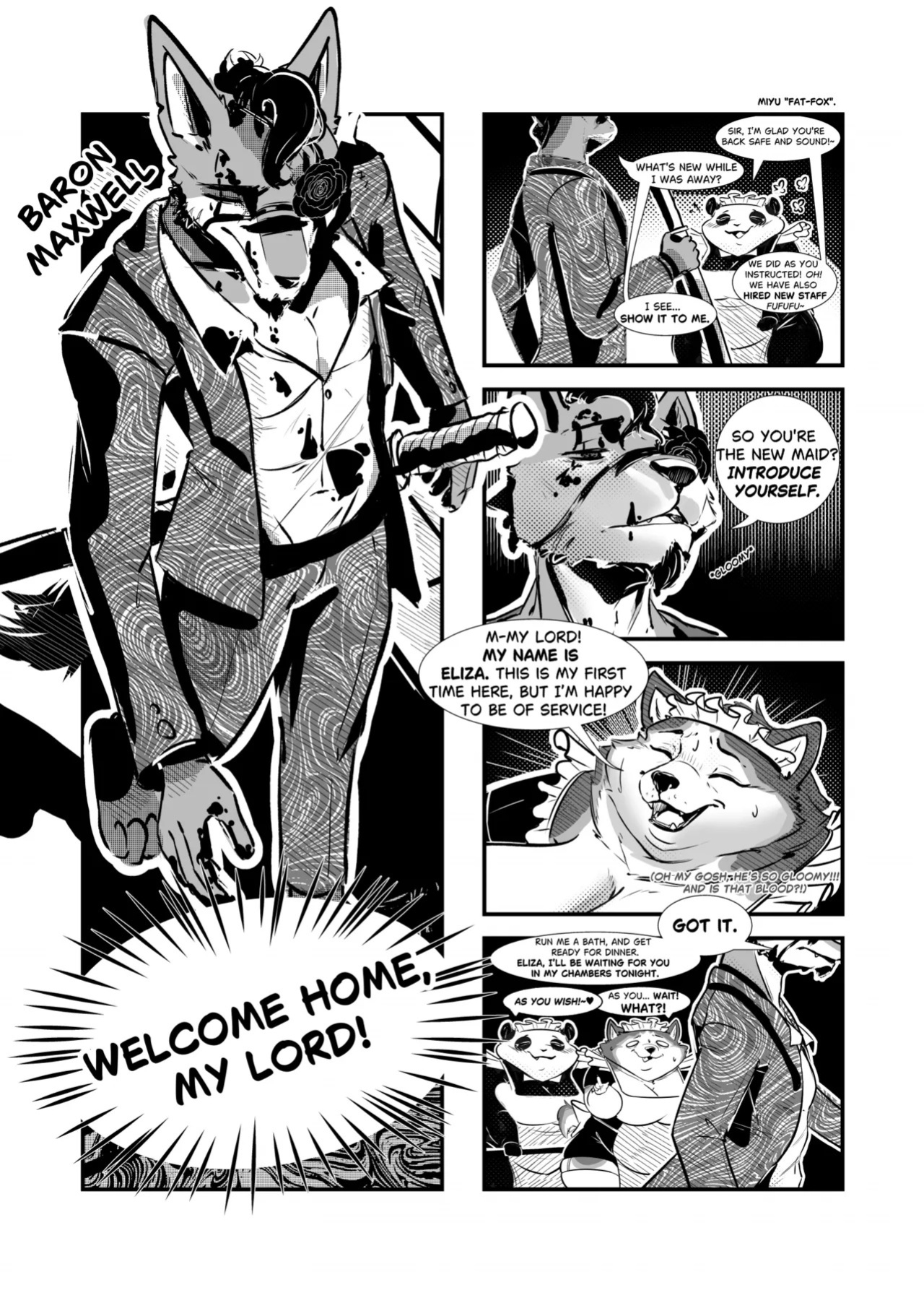[Miyufatfox] The Baron X the Maid
