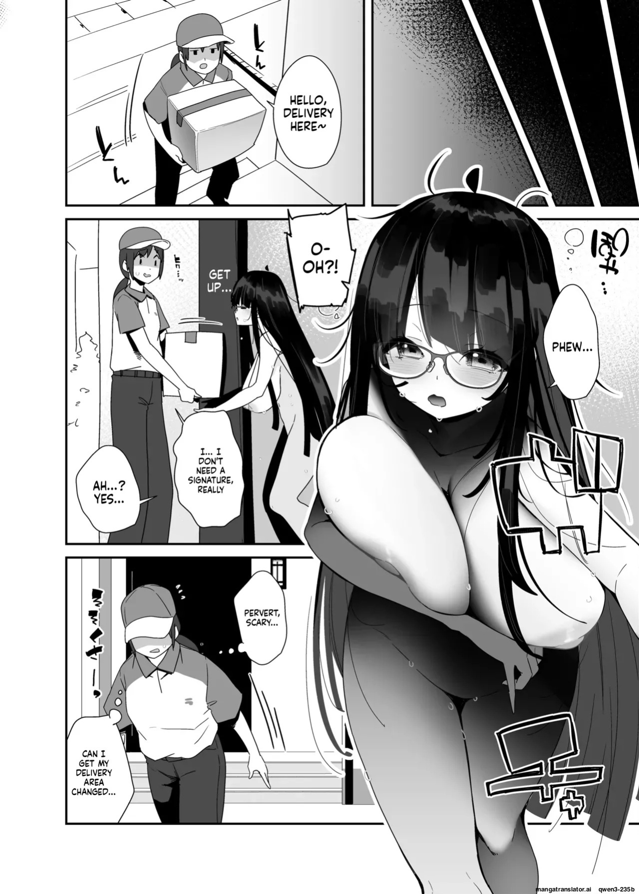 [Condiment Moderately (Maeshima Ryou)] Dosukebe Kyonyuu Joshi ga Kazoku no Inai Renkyuu ni Hitasura Onanie Shimakuru Hanashi [Digital] (SCANMTL)