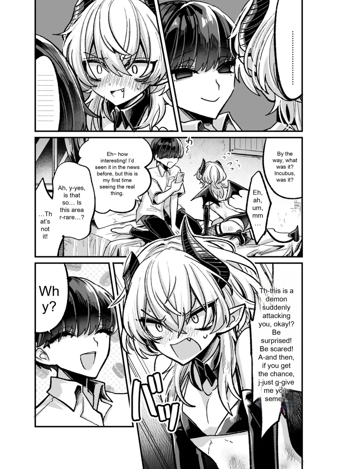 InCha Succubus-The Book of Humiliatingly Kneeling and Begging to Be Creampied A Dark Succubus Kneels and Begs in a Disgraceful Manner to Be Creampied