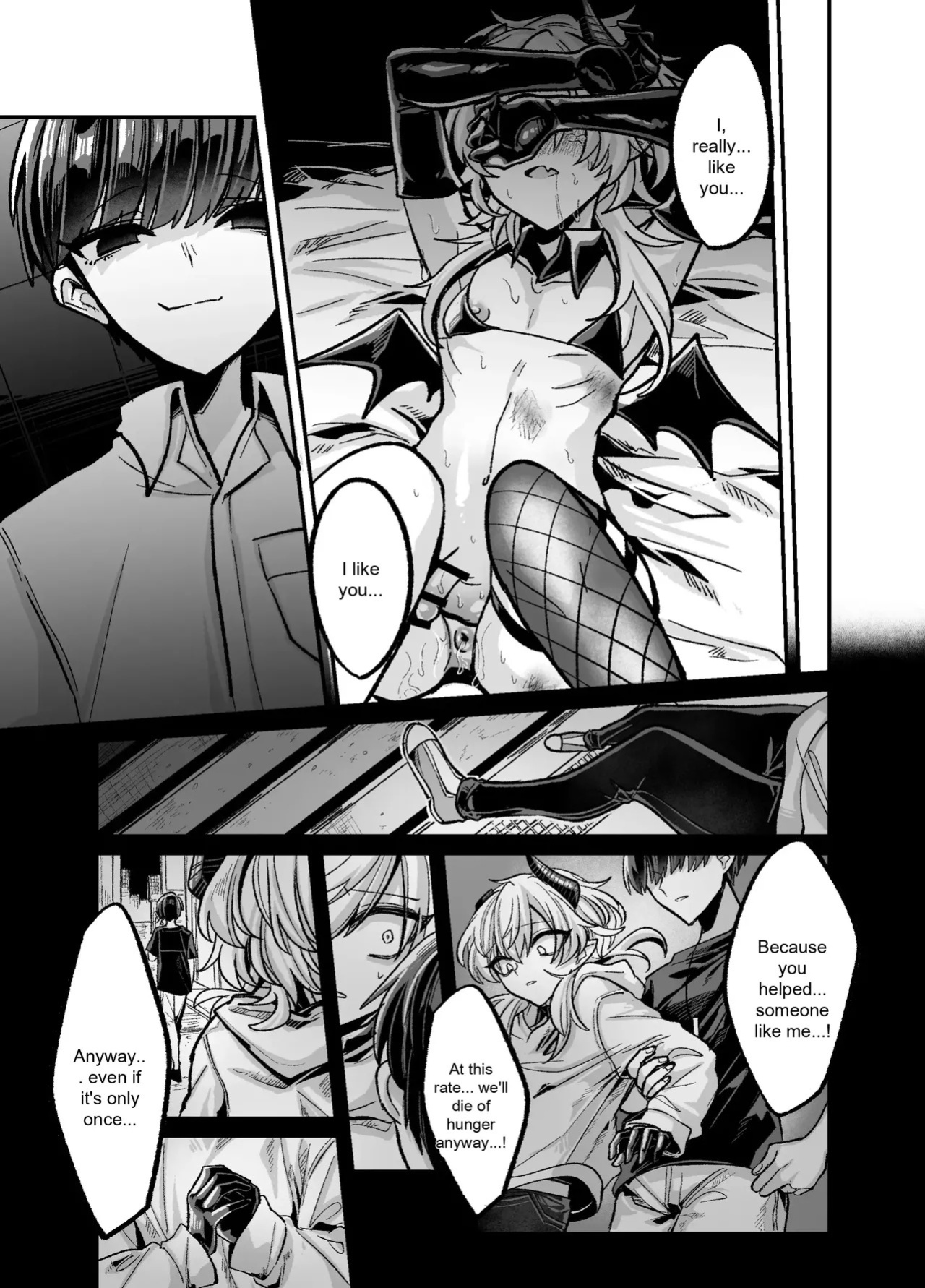 InCha Succubus-The Book of Humiliatingly Kneeling and Begging to Be Creampied A Dark Succubus Kneels and Begs in a Disgraceful Manner to Be Creampied