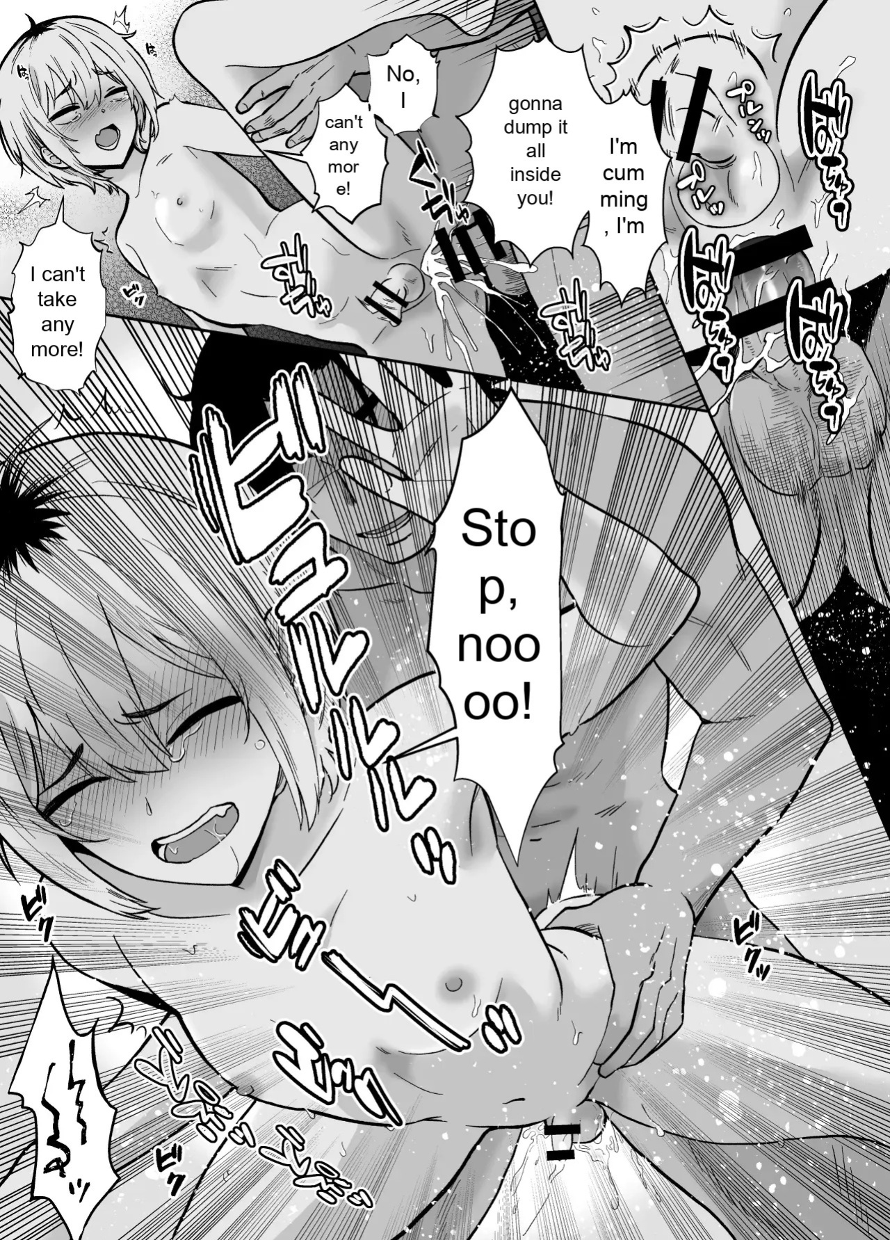 He's being held by her father