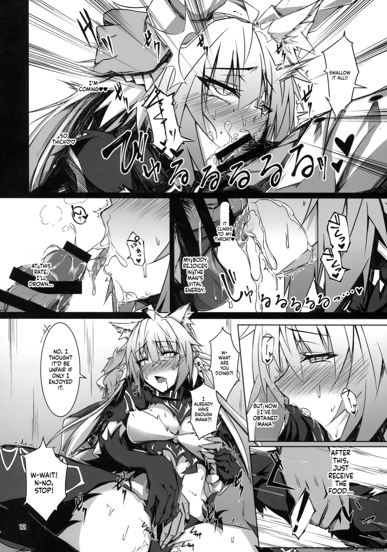 (C95) [eK-SHOP (Tsuizi)] Ryouken wa Mesuinu Rashiku (Fate/Grand Order) [English] [SCANMTL]