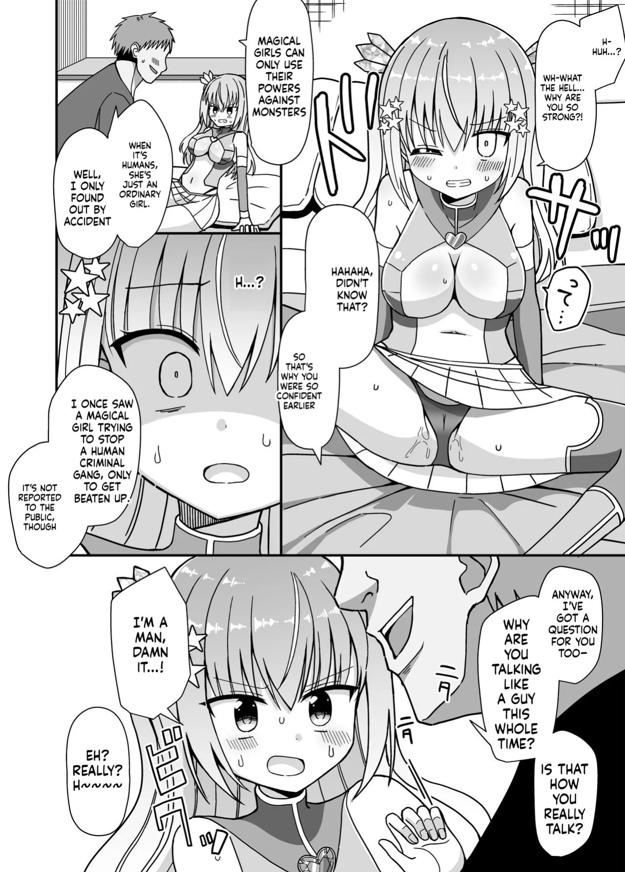 [Keep-Out] Nyotaika Shite Henshin Heroine ni Natta kedo Kinketsu na no de Karada wo Uttara Mesu ni Sareta [English] [SCANMTL]