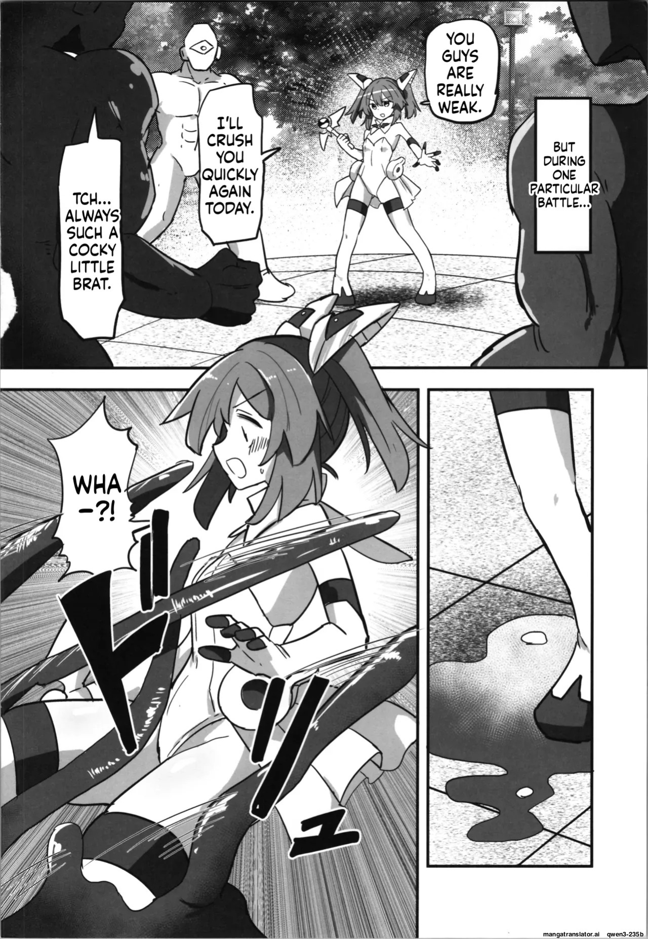(C106) [Saneyarou] TS Mahou Shoujo, Shokushu ni Ochiru [English] [SCANMTL]