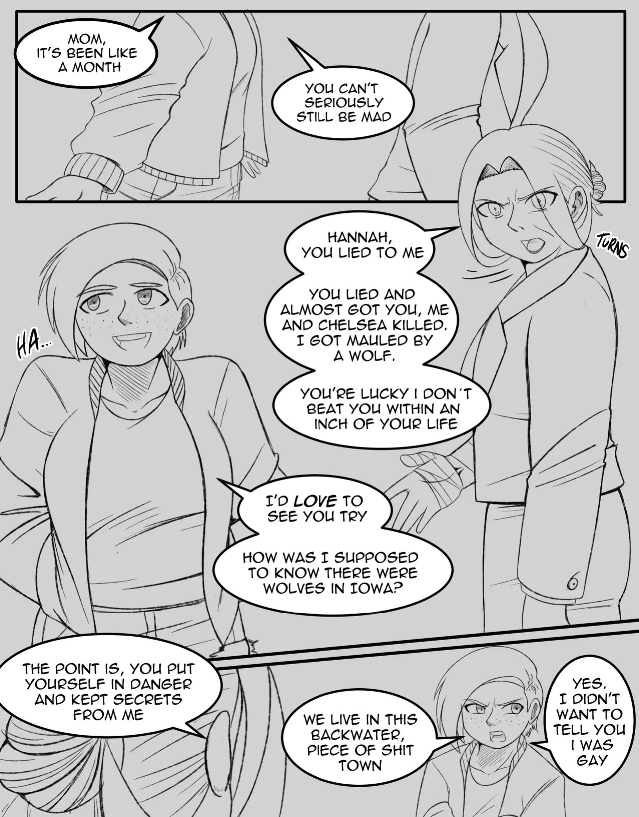 [PerfectDuwang] My Mother is a Werewolf! (ongoing)