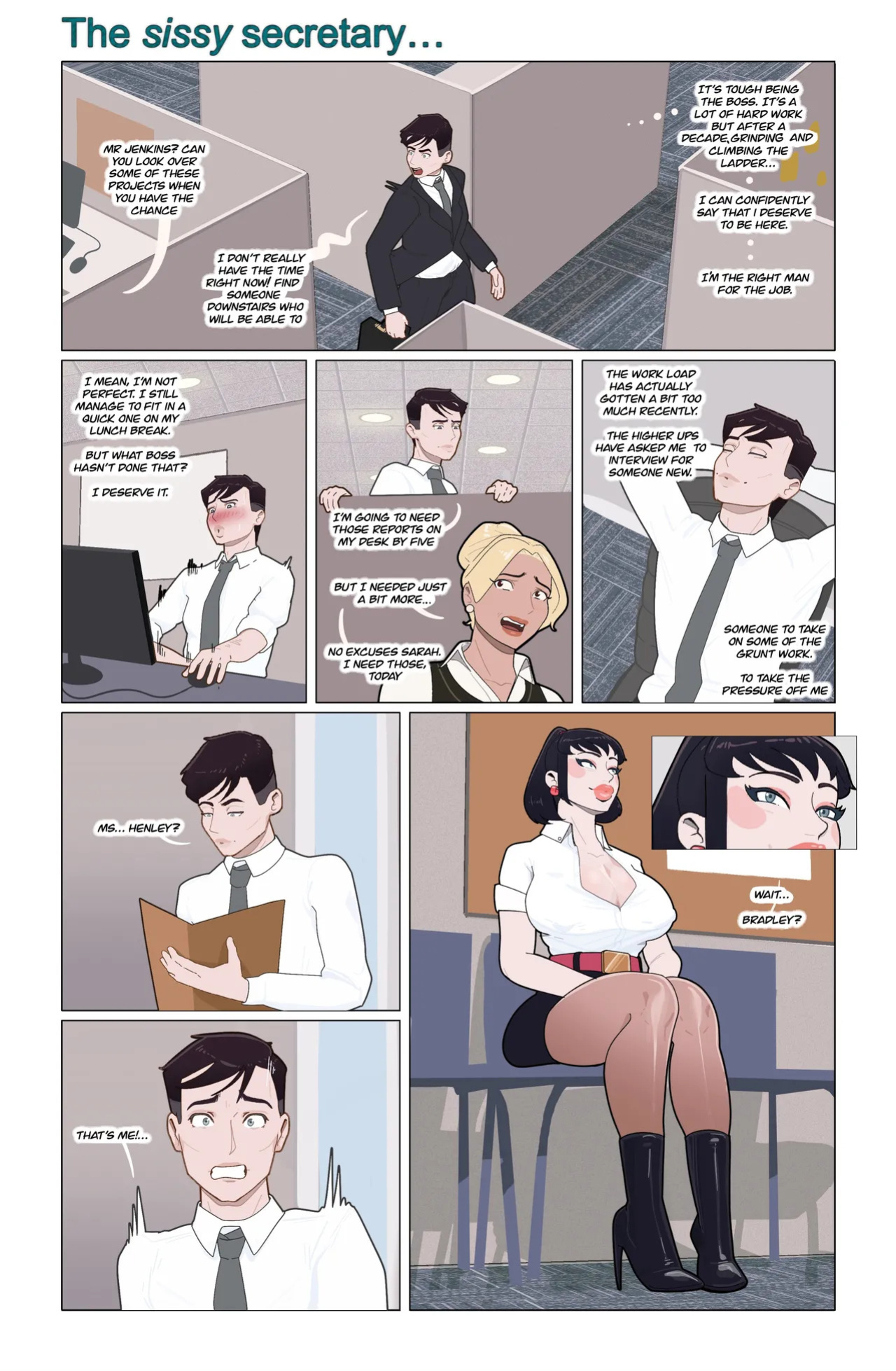 [Mana omega] Sissy secretary
