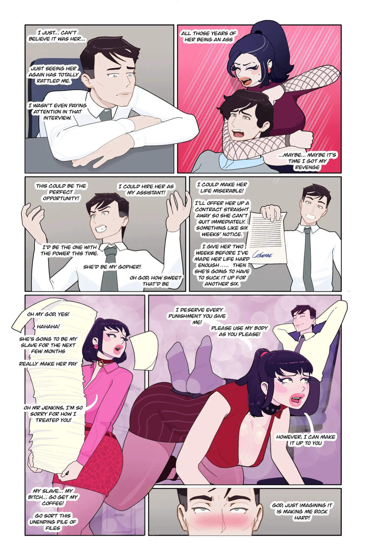 [Mana omega] Sissy secretary