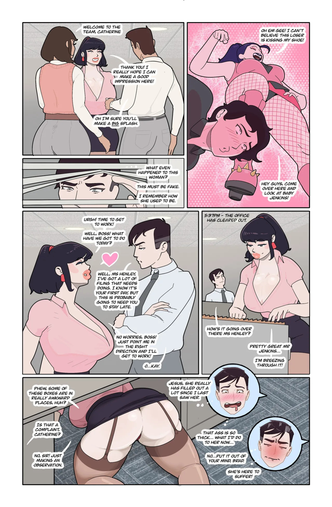 [Mana omega] Sissy secretary