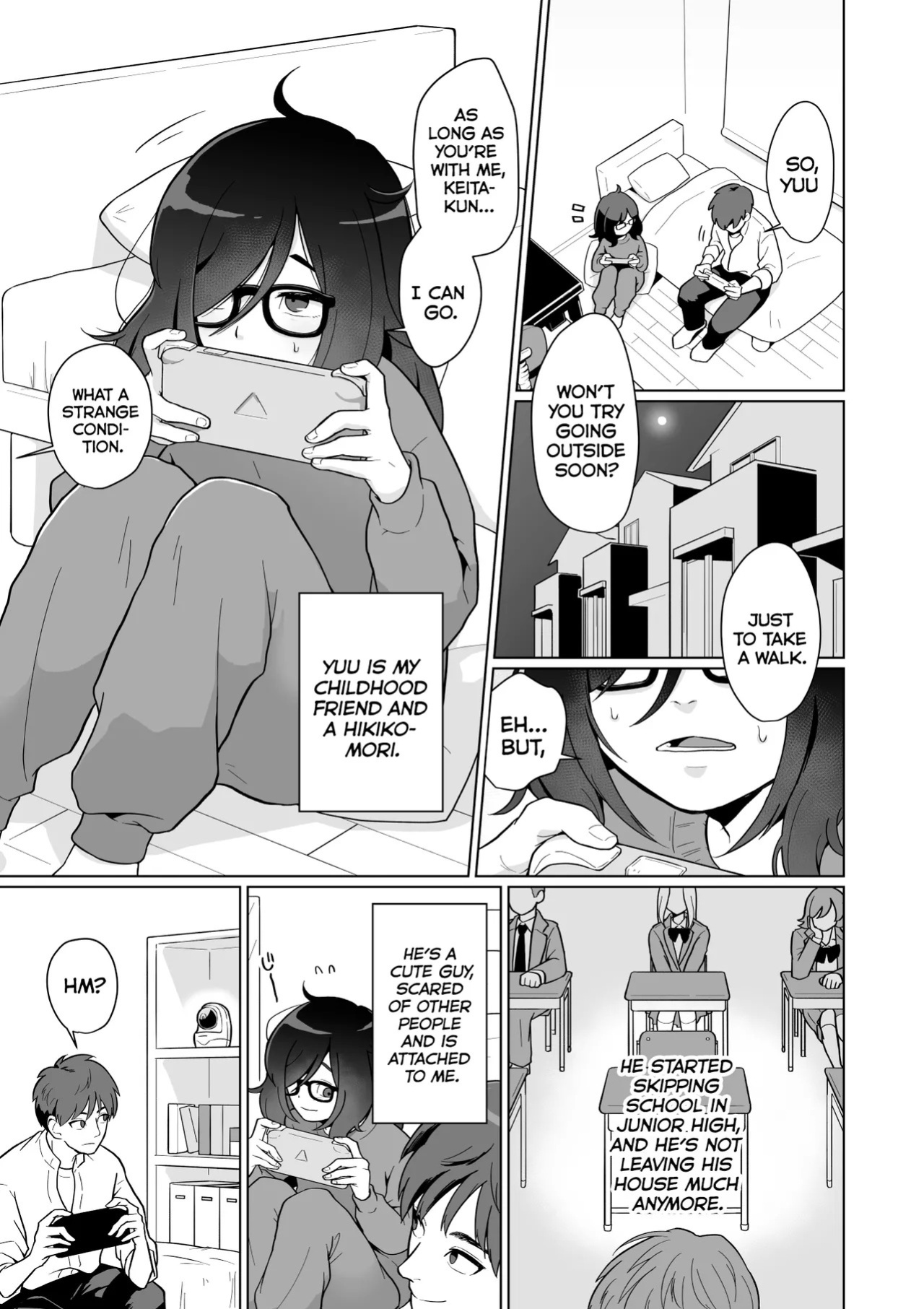 [Koike House (Koike Akira)] Hikikomori Osananajimi no Seiseikatsu Nozoite Mita! | Peeping at The Sex Life of my Hikikomori Childhood Friend! [English]