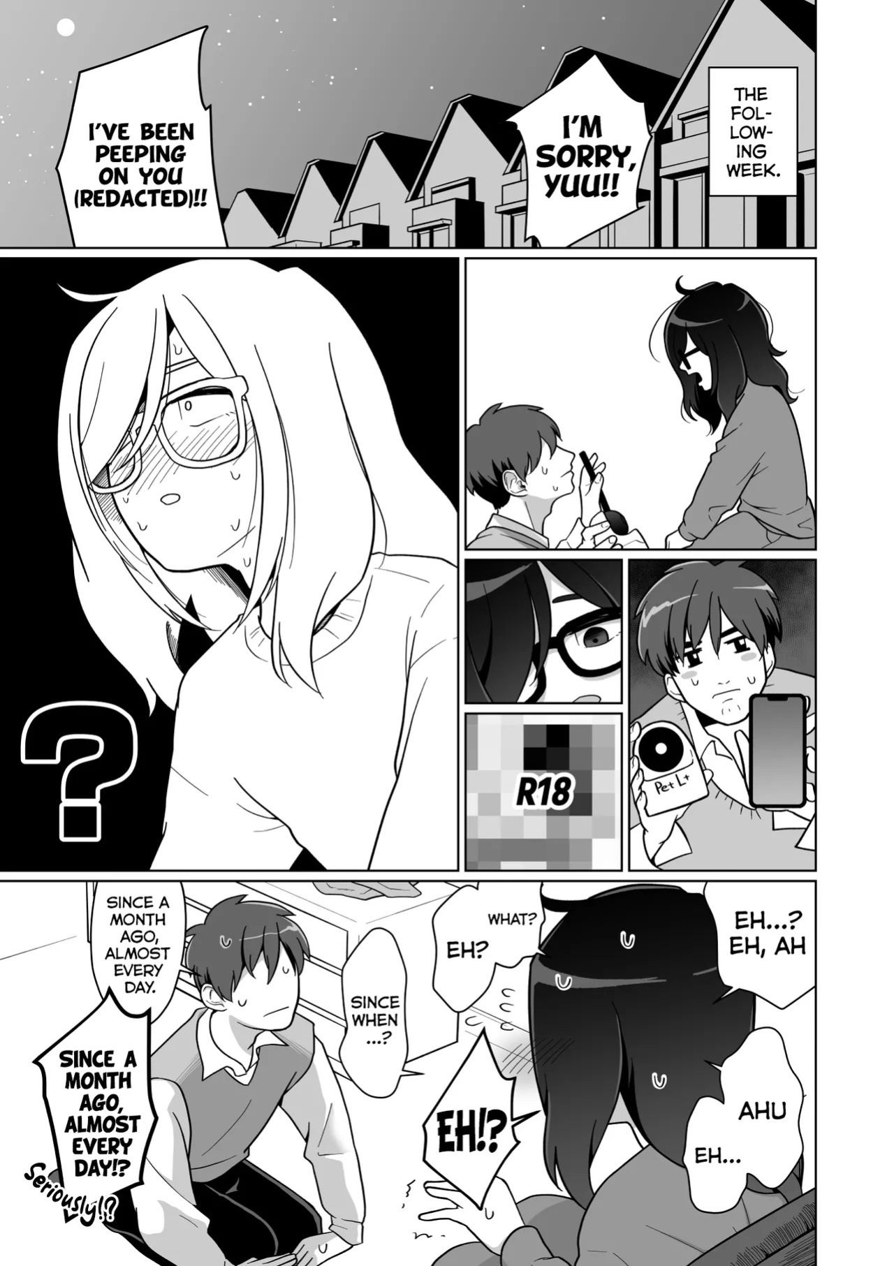 [Koike House (Koike Akira)] Hikikomori Osananajimi no Seiseikatsu Nozoite Mita! | Peeping at The Sex Life of my Hikikomori Childhood Friend! [English]
