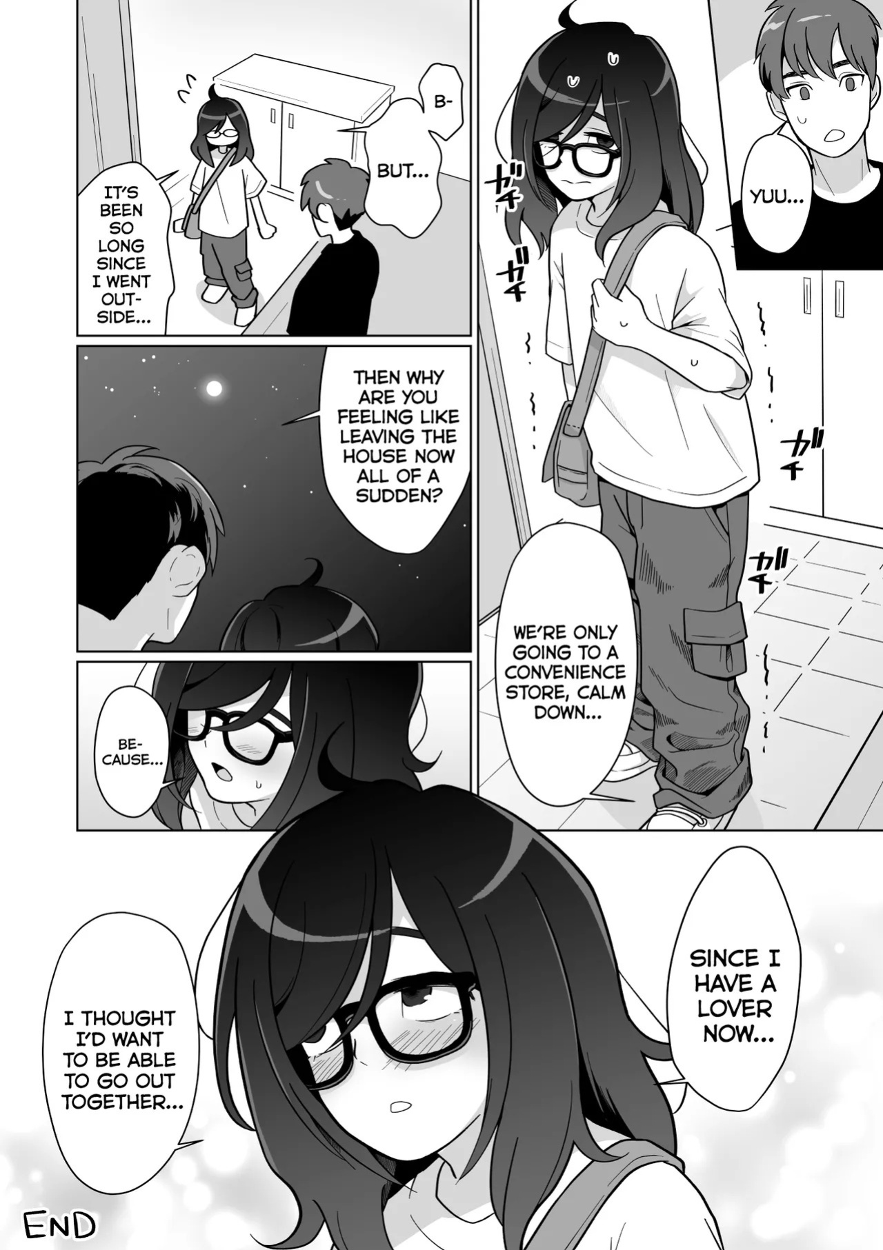 [Koike House (Koike Akira)] Hikikomori Osananajimi no Seiseikatsu Nozoite Mita! | Peeping at The Sex Life of my Hikikomori Childhood Friend! [English]