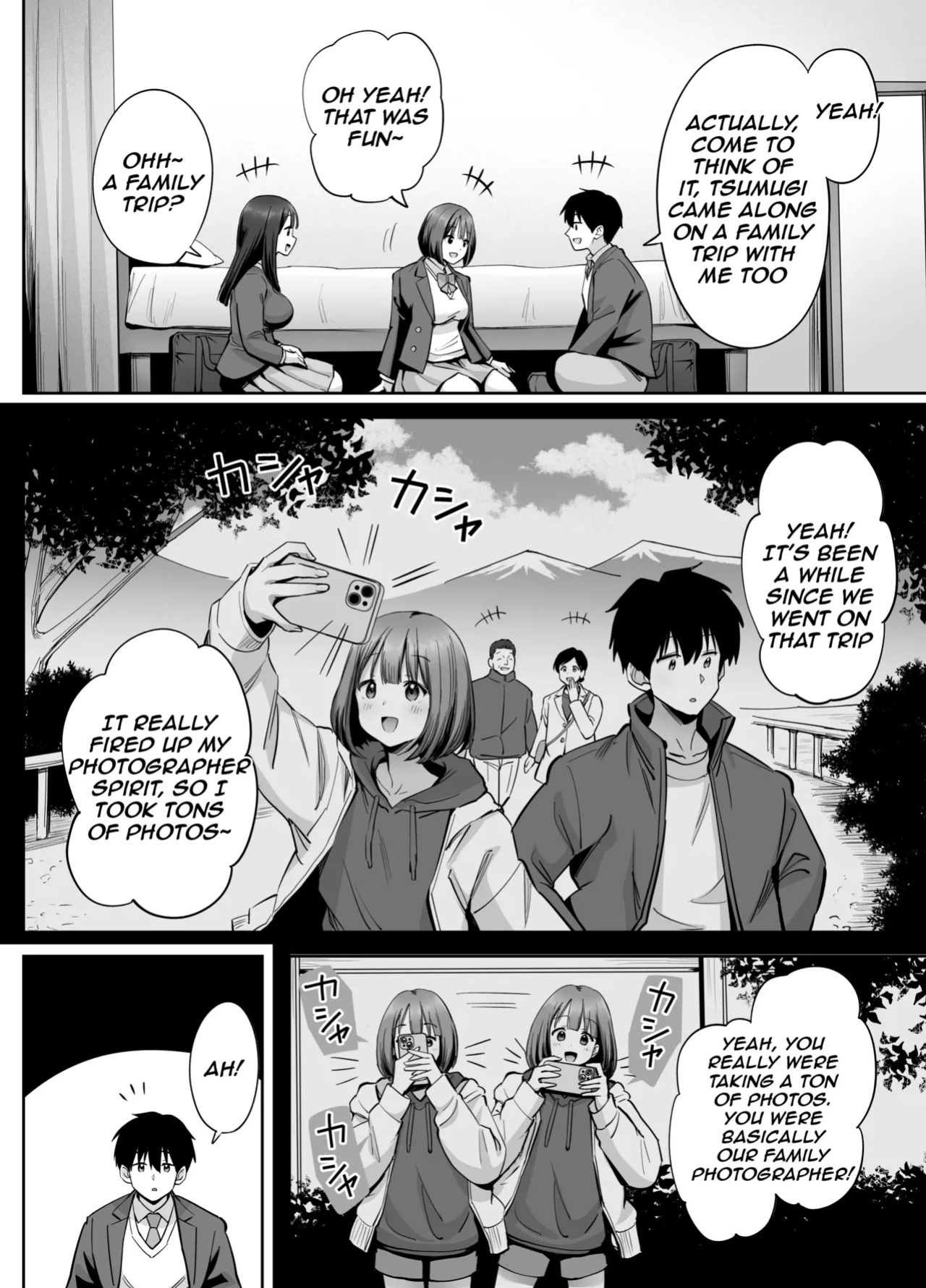 [Honshiro Nikori] Ura Aka Joshi no Jidori Ero Gosoushin | A Girl with a Secret-Account Accidentally Sends a Lewd Selfie [English] [Digital]