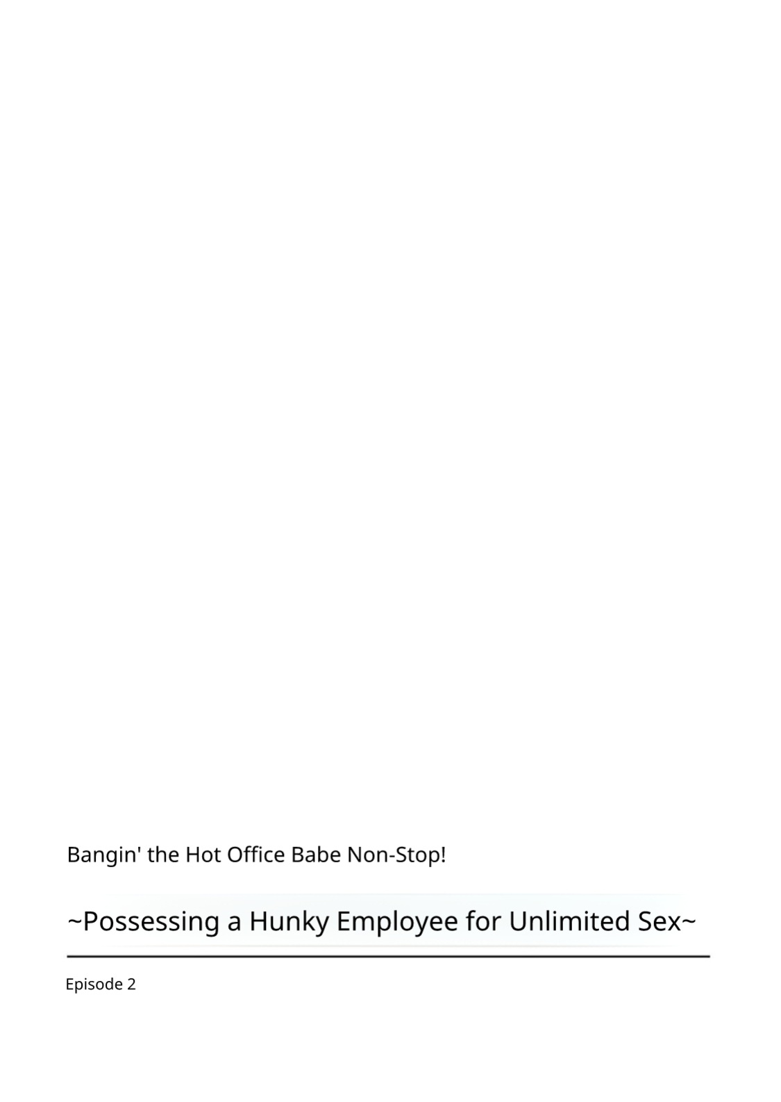 [Hikaru Toyama] Saddle with beautiful employees! ~ All you can do by transferring to a handsome employee ~ Volume 1