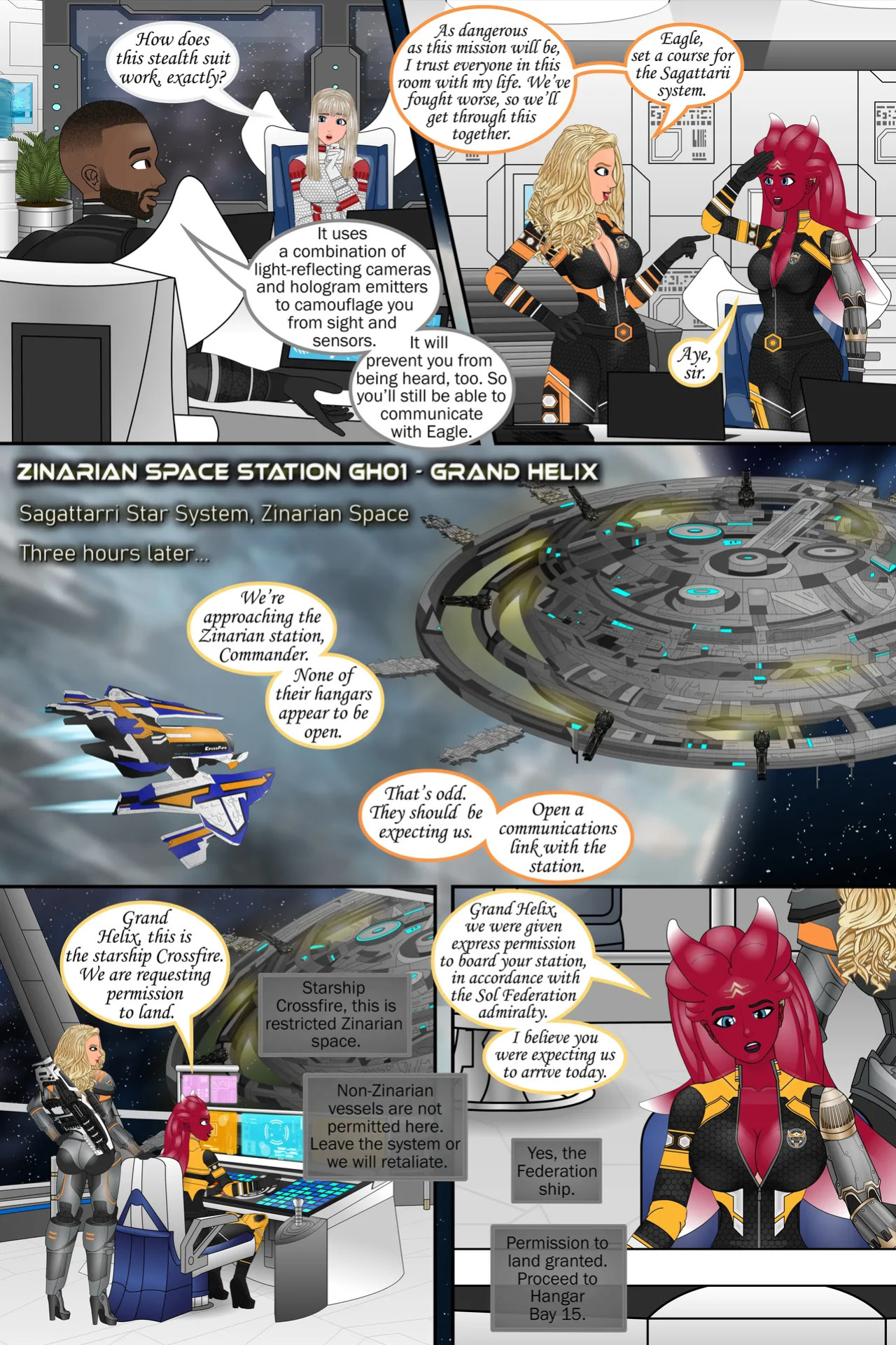 [SapphireFoxx] Crossfire (beyond) (241-525 + EXTRAS + Old School Crossfire)