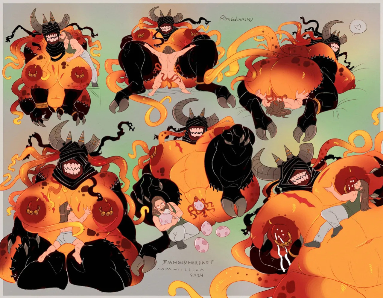 [various] Scorn (OCs by Homura)