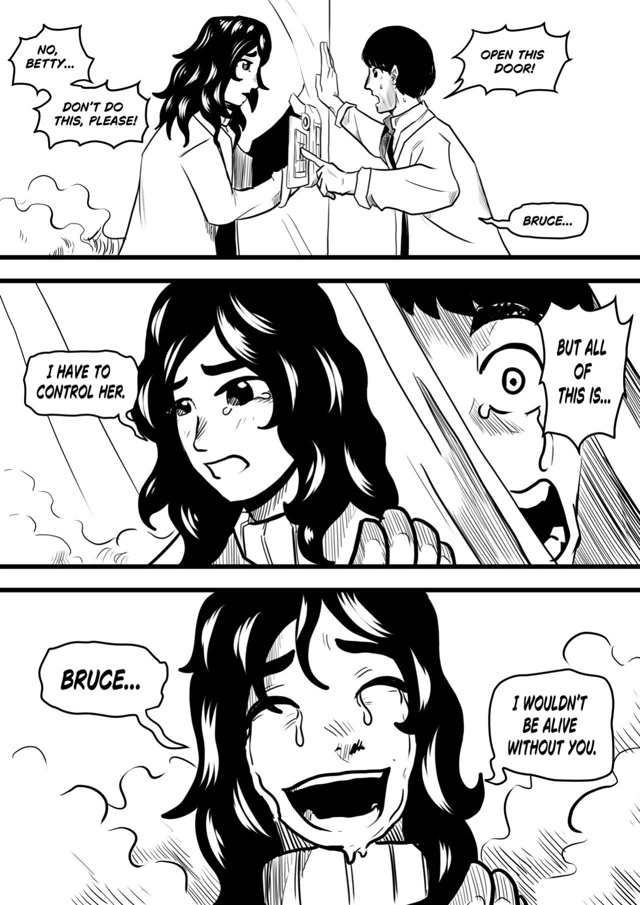 [Odoruyama] Betty Hulk AU: Ultimate Control