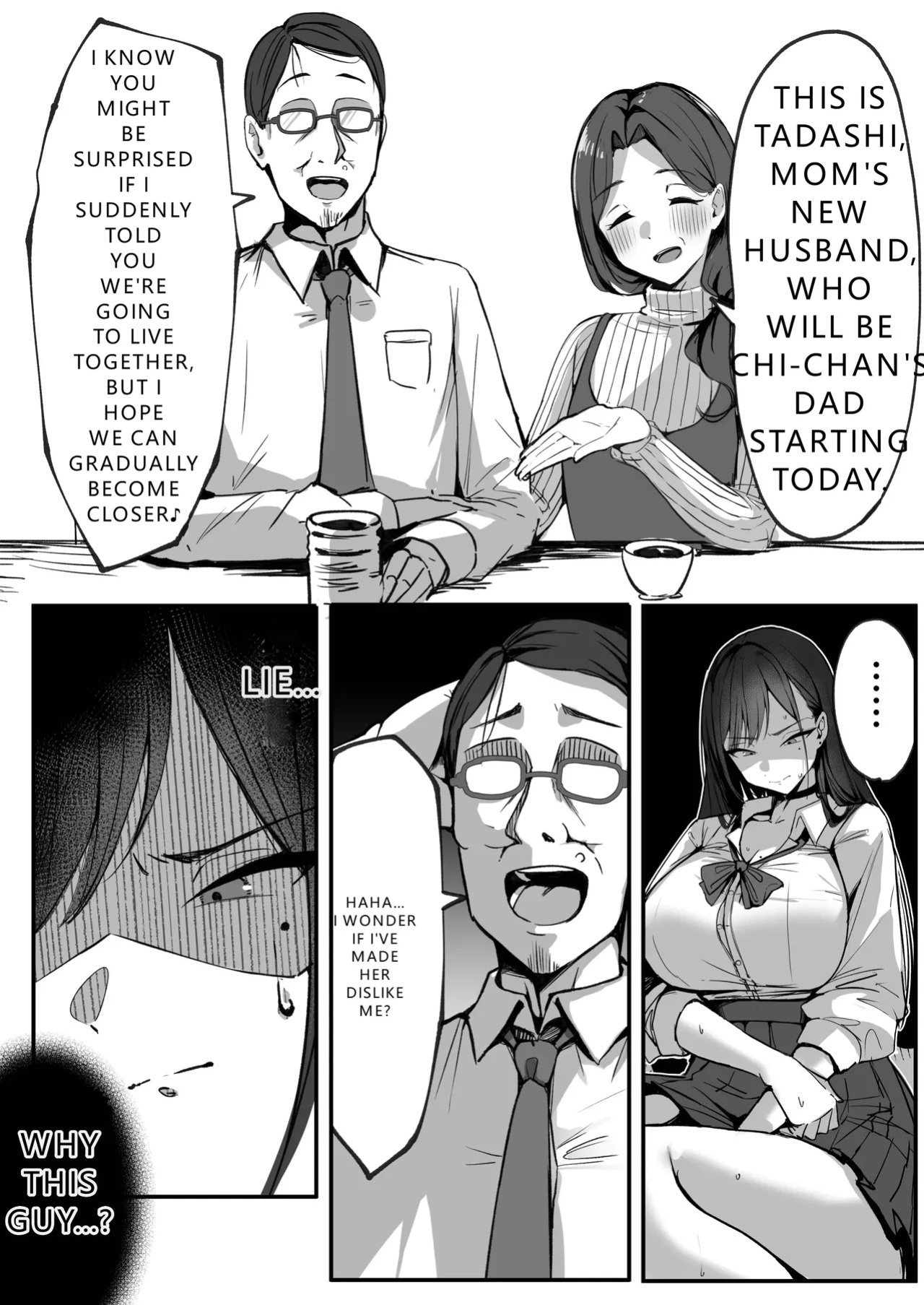 Mom's new husband is my sugar daddy