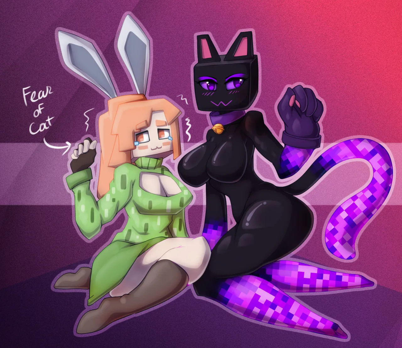 [AzuraInalis] Jade the Ender Queen (Minecraft)