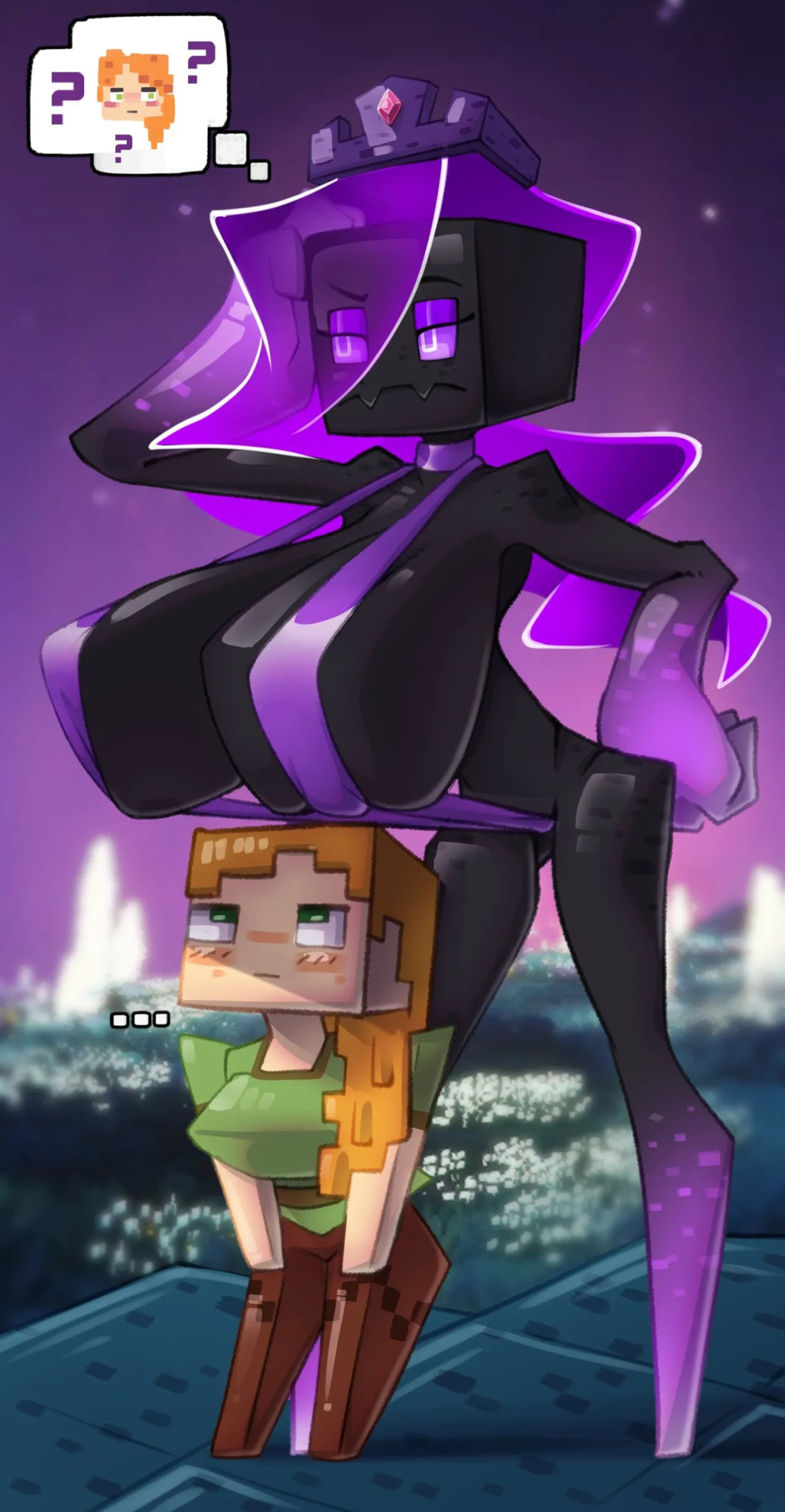 [AzuraInalis] Jade the Ender Queen (Minecraft)
