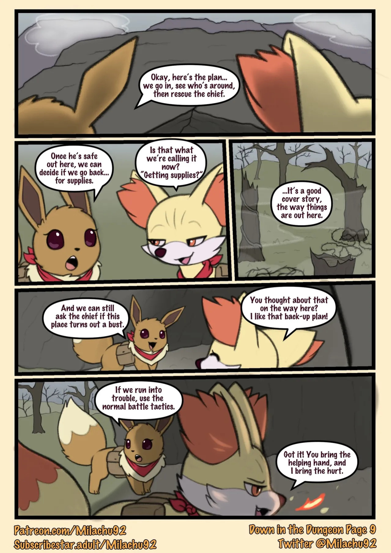 Down in to the dungeon (Milachu 92) [English] (ongoing)