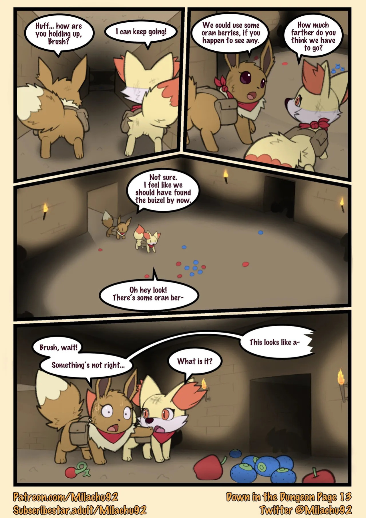 Down in to the dungeon (Milachu 92) [English] (ongoing)