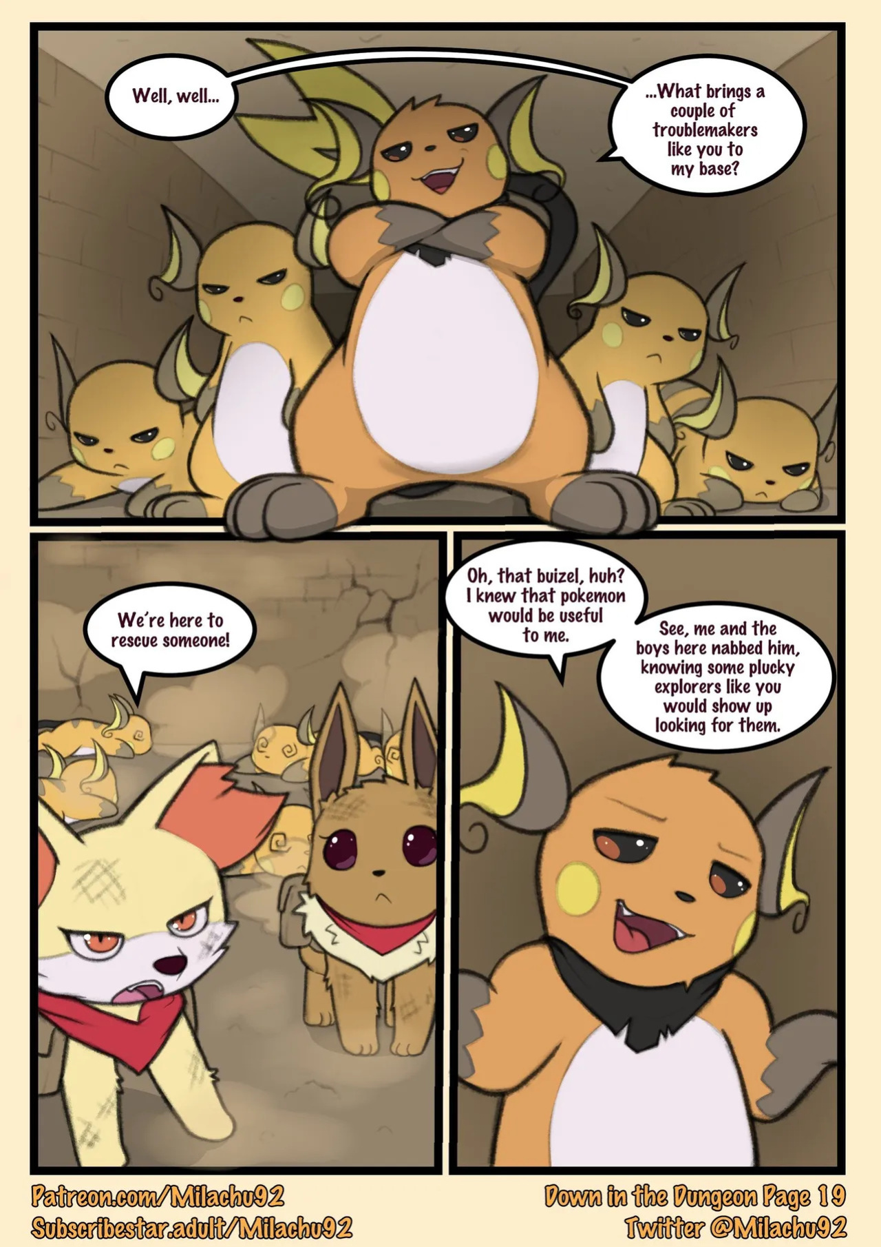 Down in to the dungeon (Milachu 92) [English] (ongoing)