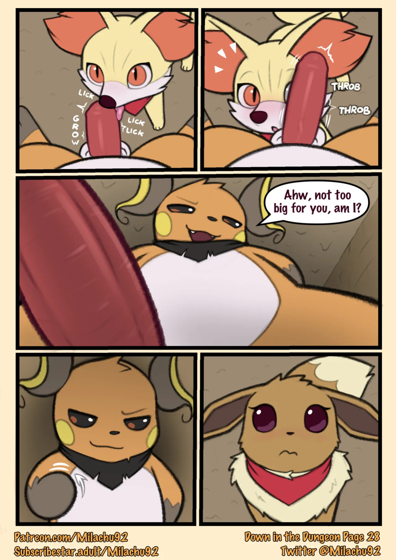 Down in to the dungeon (Milachu 92) [English] (ongoing)