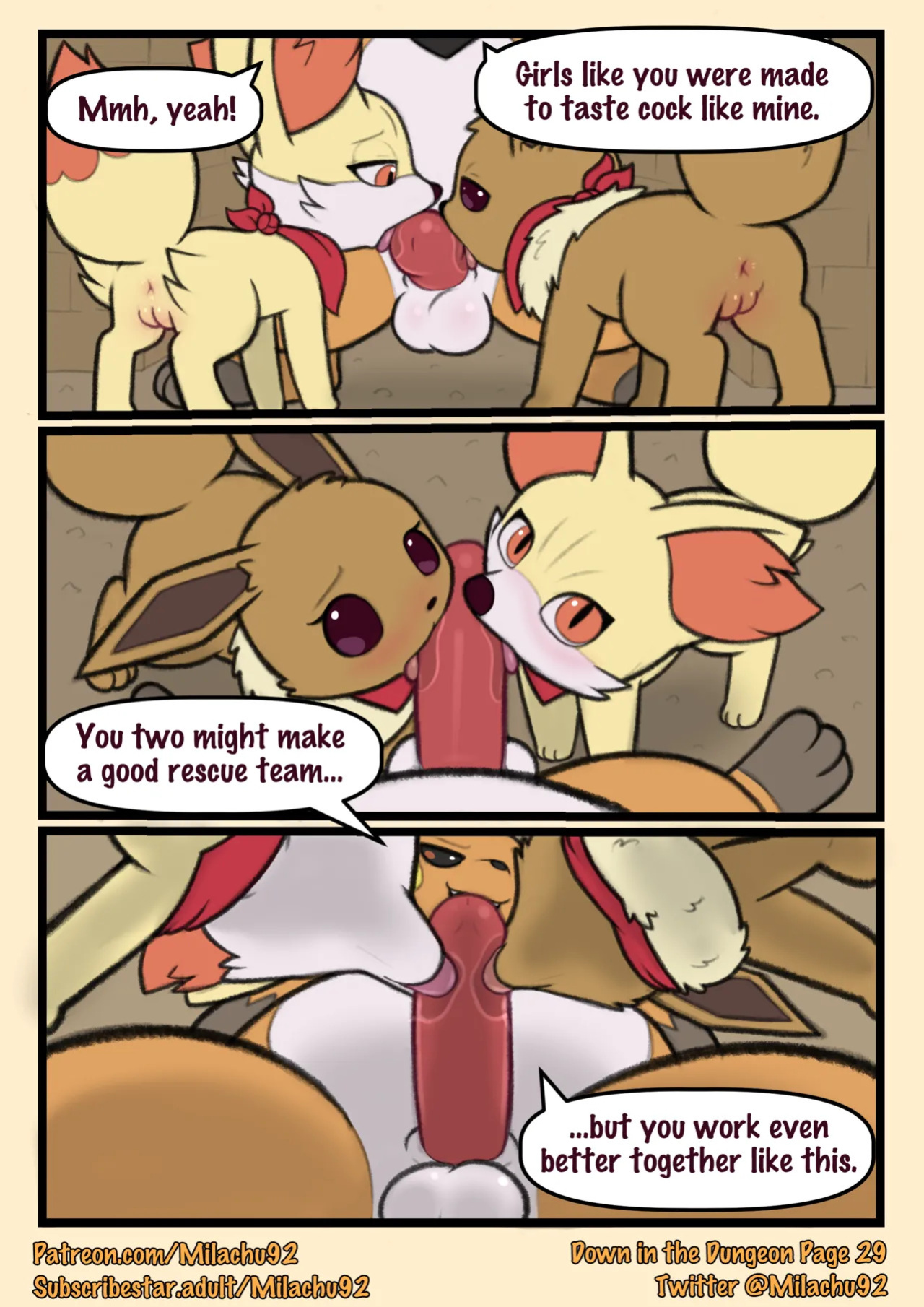 Down in to the dungeon (Milachu 92) [English] (ongoing)