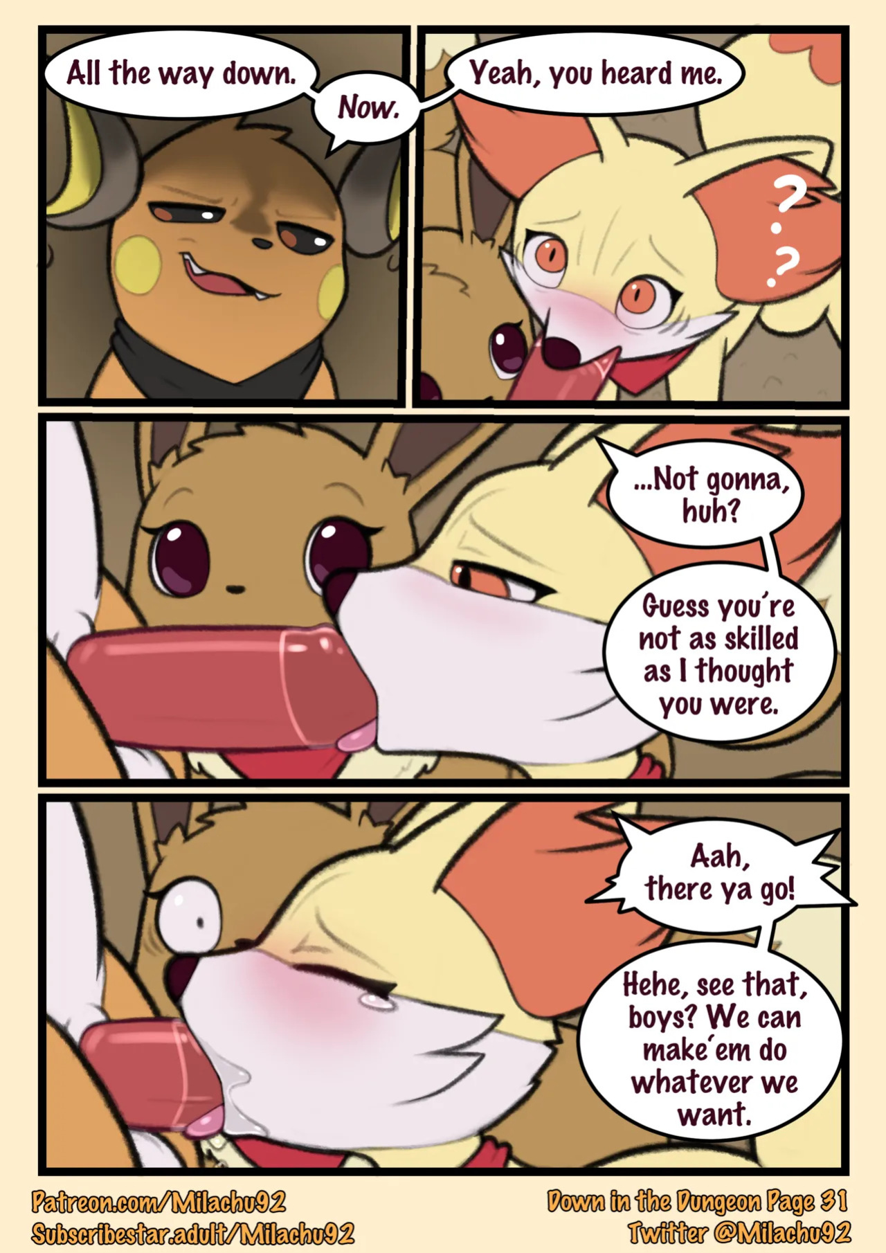 Down in to the dungeon (Milachu 92) [English] (ongoing)