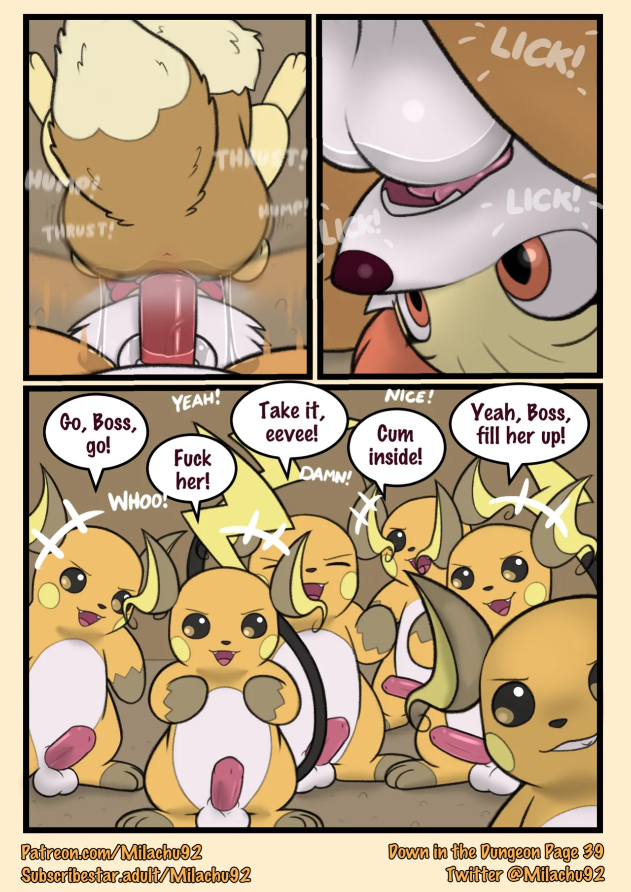 Down in to the dungeon (Milachu 92) [English] (ongoing)
